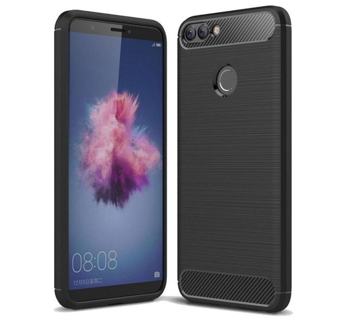 Чохол до моб. телефона Laudtec для Huawei Y7 Prime 2018 Carbon Fiber (Black) (LT-YP2018)