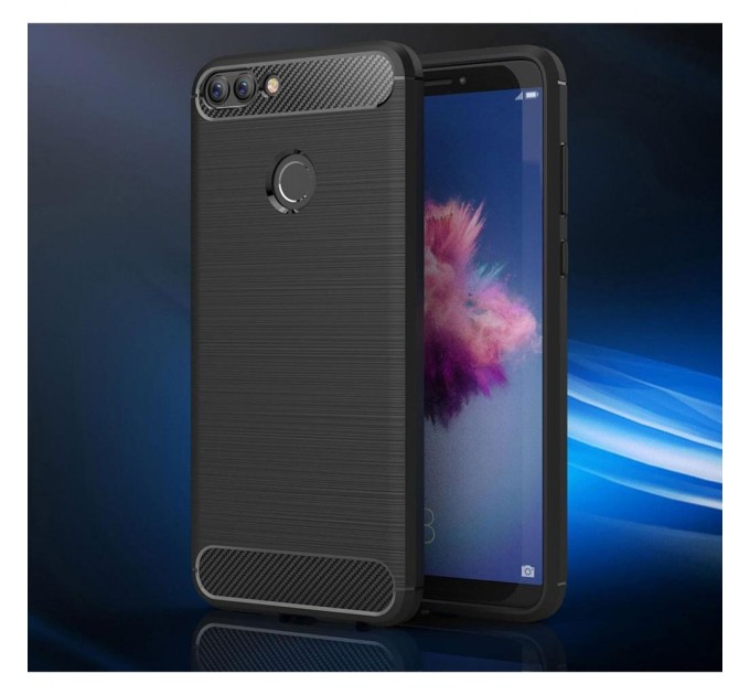 Чохол до моб. телефона Laudtec для Huawei Y7 Prime 2018 Carbon Fiber (Black) (LT-YP2018)