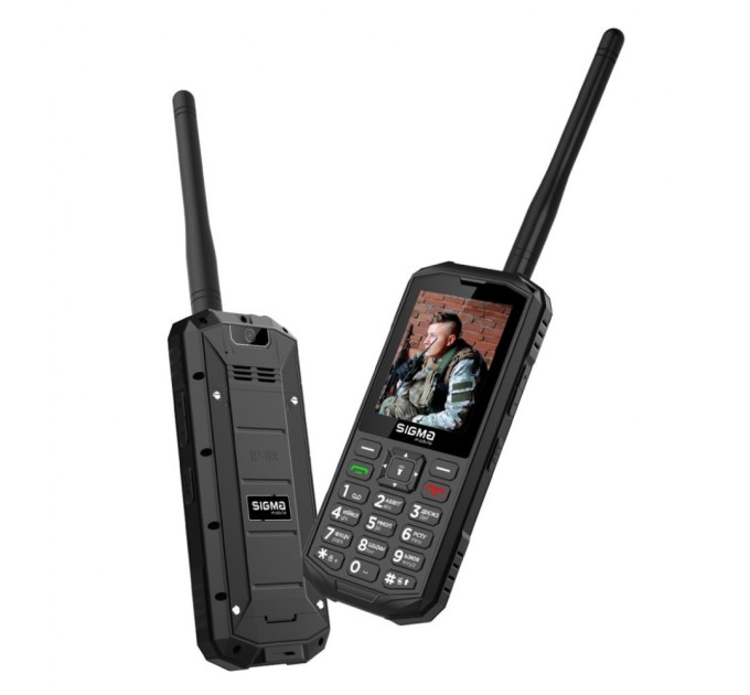 Мобільний телефон Sigma X-treme PA68 WAVE Black (4827798466612)