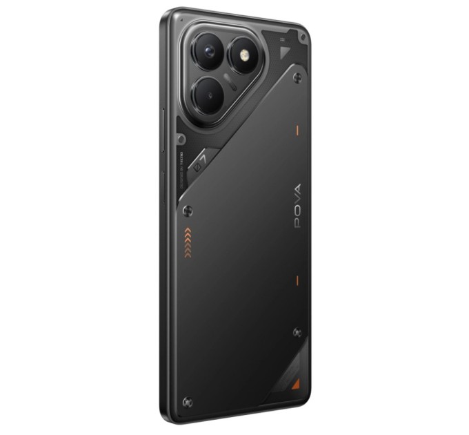 Мобільний телефон Tecno POVA 7 Neo 8/128Gb Geek Black (4894947086786)