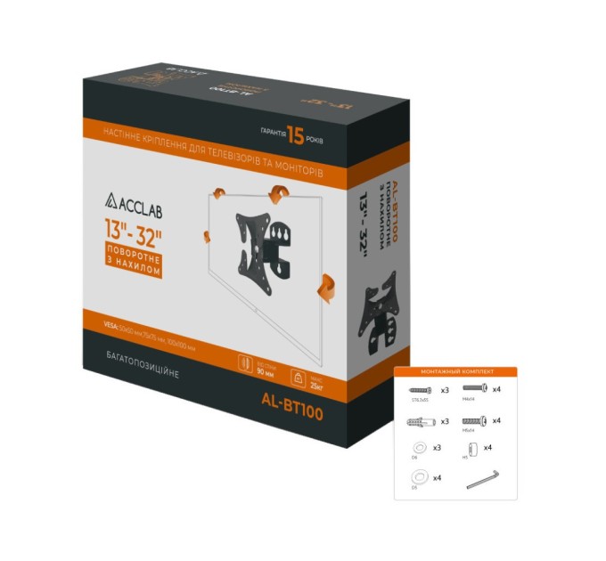 Кронштейн ACCLAB AL-BT100 (1283126485695)